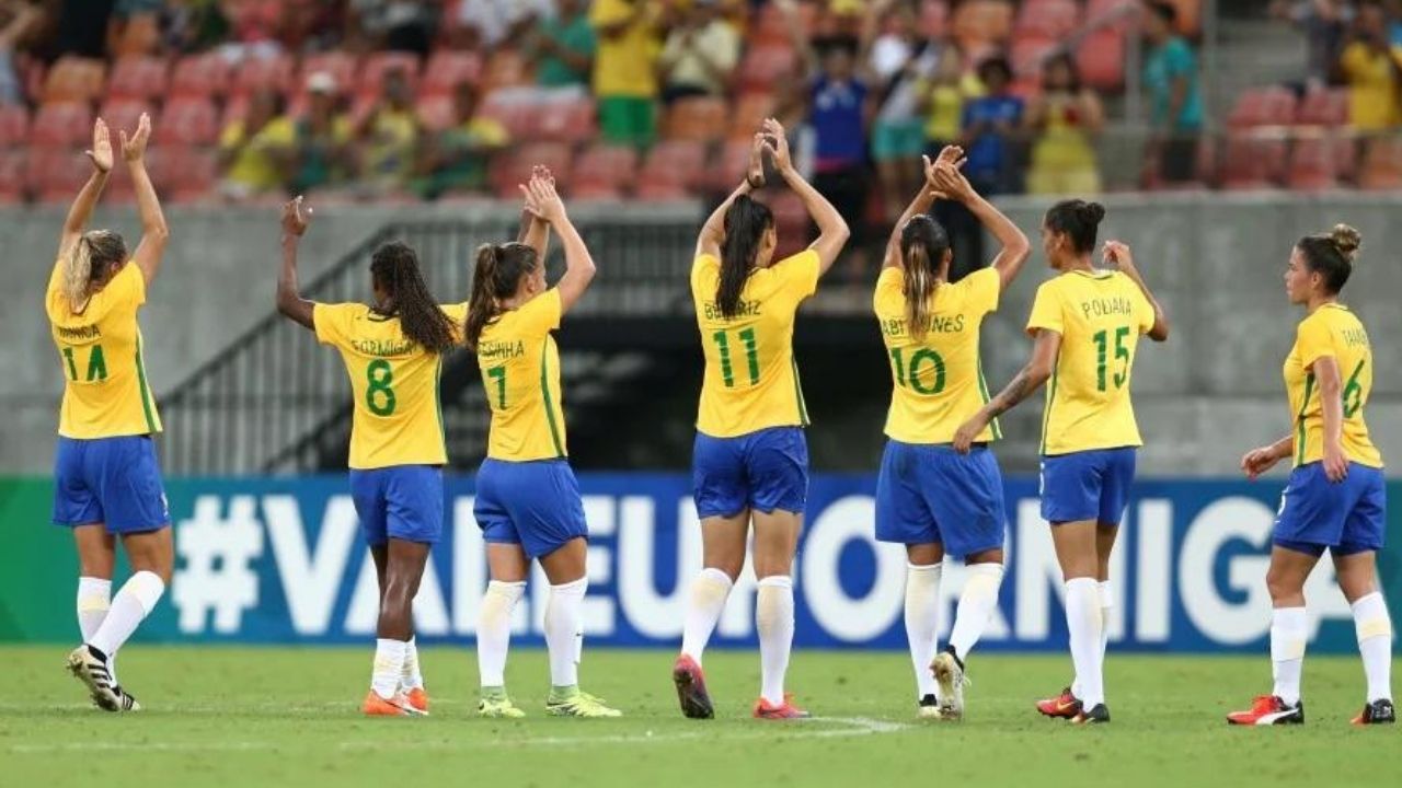 Seleções de futebol feminino de Brasil, Chile, Venezuela e Índia