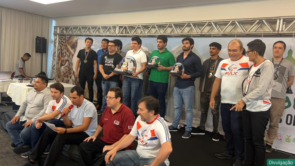 Xadrez: Manaus Chess Open 2022 encerra com pódio dominado por brasileiros