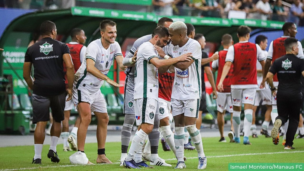 Manaus divulga relacionados para o jogo contra o Bahia pela Copa