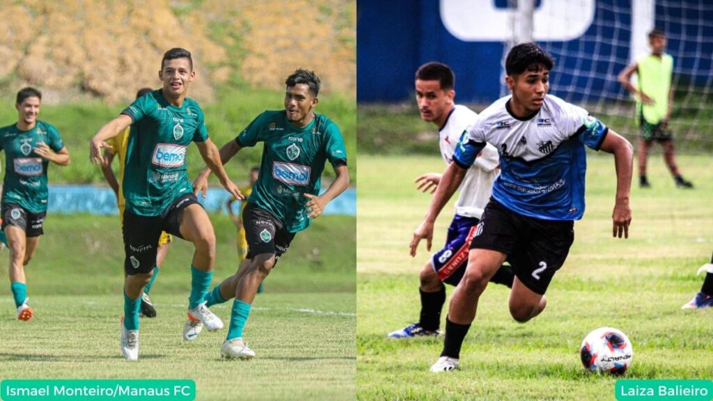 Santos goleia Manaus FC no fechamento da 1ª fase do AM Sub-11