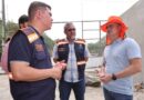 Prefeito David Almeida fiscaliza andamento de obras em espaços esportivos de Manaus