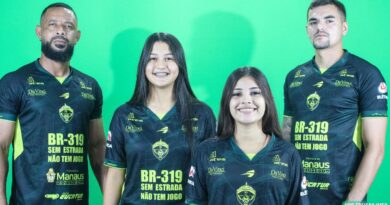 Manaus FC comemora 12 anos com lançamento do terceiro uniforme em homenagem à capital amazonense