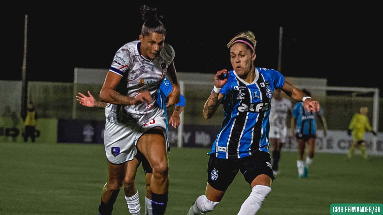 Instituto 3B é goleado pelo Grêmio no RS mas segue fora da zona de rebaixamento do Brasileirão feminino