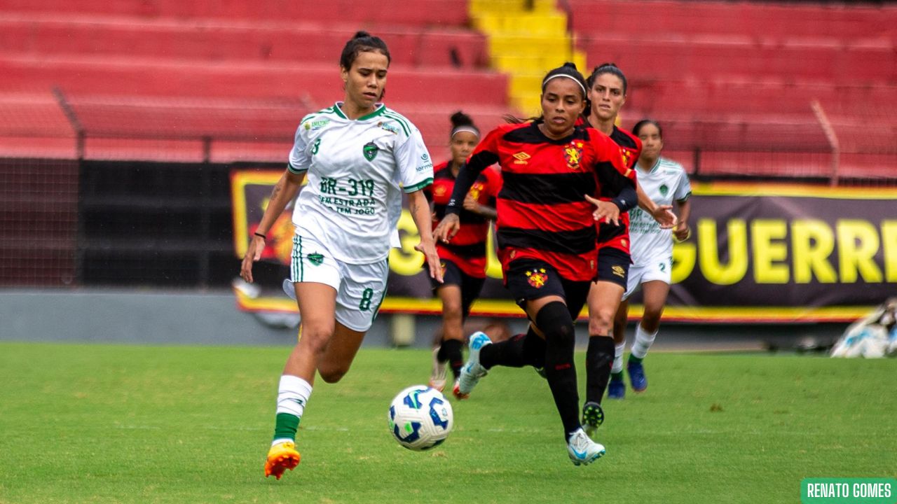 Manaus é goleado pelo Sport e se despede na 3ª fase da Copa do Brasil Feminina