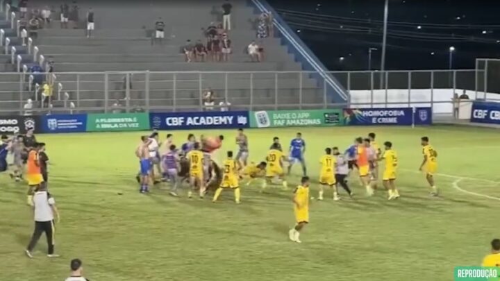 TJD-AM condena Amazonas, Nacional e 10 atletas por confusão na final do Barezinho Sub-20
