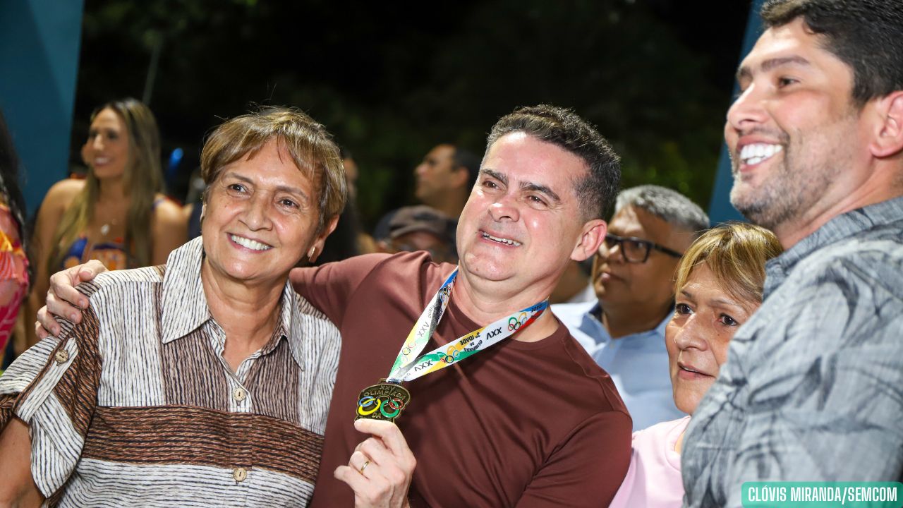 Prefeito David Almeida encerra a 25ª edição das Olimpíadas da Terceira Idade e reforça compromisso com os idosos