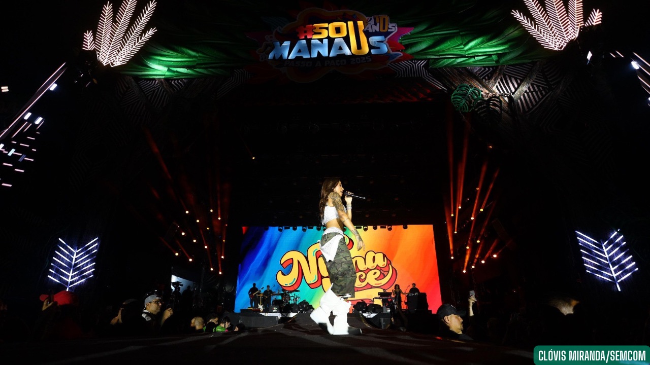 Xand Avião, Ludmilla e 40 Graus de Amor encerram shows da maior edição do #SouManaus Passo a Paço