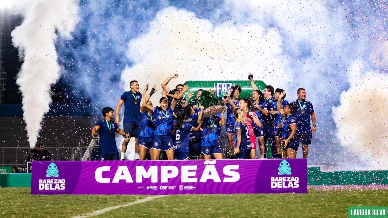 Instituto 3B goleia o Penarol por 4 a 0 e conquista tricampeonato seguido do Barezão Feminino