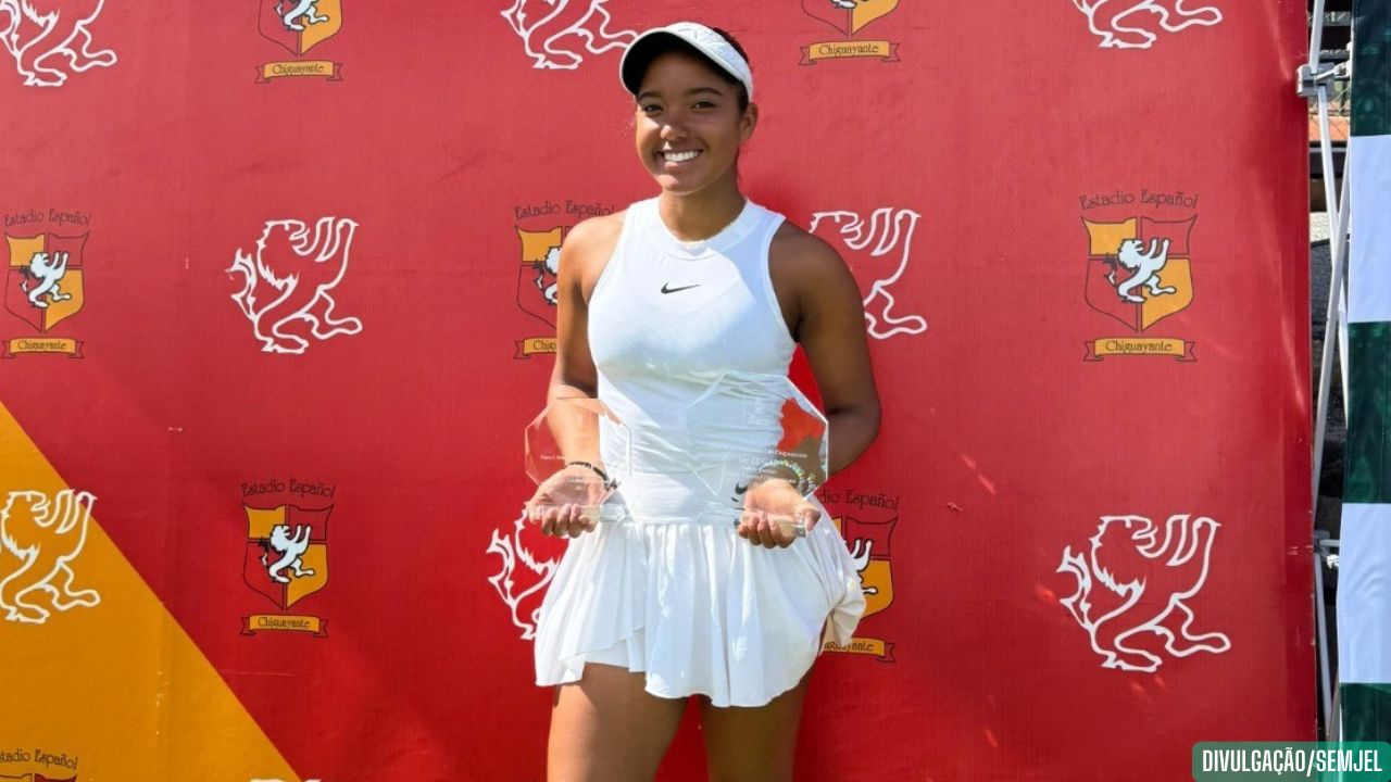 Atleta amazonense de tênis conquista títulos no Chile com apoio do programa “Manaus Olímpica”