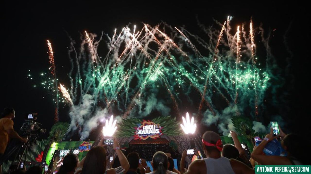 #SouManaus: Simone Mendes, John Veiga, Jyou Guerra e George Japa abrem primeira noite do festival no palco Malcher