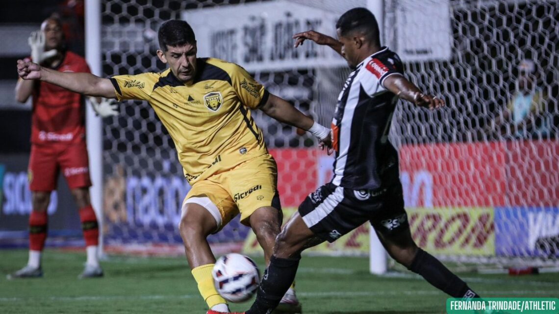 Amazonas empata com o Athletic-MG em 2 a 2 e volta a pontuar após duas rodadas