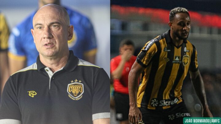 Por suspensão, Amazonas não terá Márcio Zanardi e Castrillón contra o Cuiabá