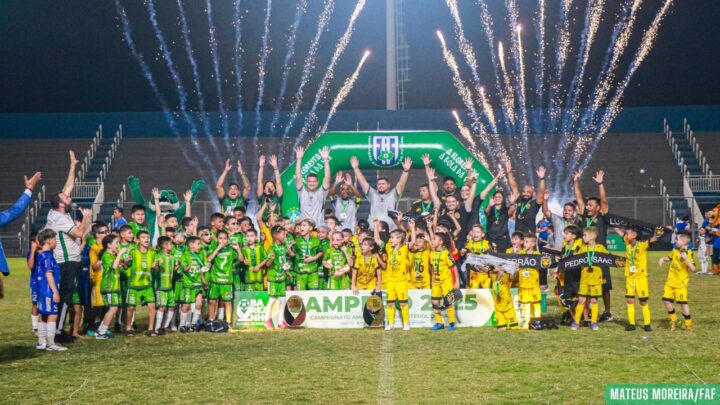 Base: FAF premia campeões do Barezinho Sub-8 e Sub-10