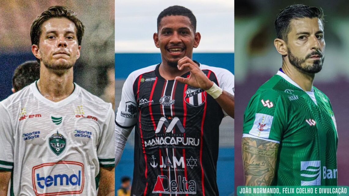 Manaus FC anuncia primeiros oito reforços para 2026 e confirma sete remanescentes