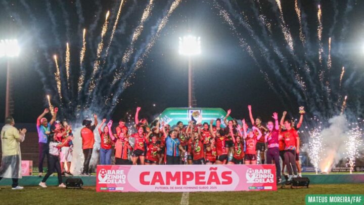 Top 3: Tarumã é o terceiro no ranking dos clubes da FAF na temporada 2025