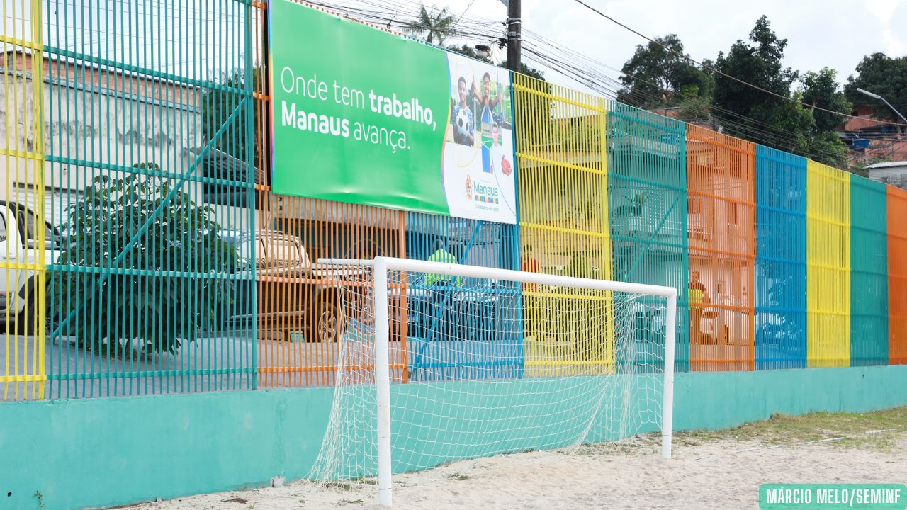Em 2025, Prefeitura de Manaus entrega 14 complexos esportivos e espaços de lazer e fortalece a convivência nos bairros