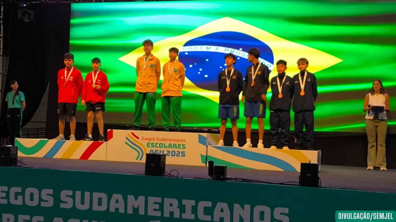 Prefeitura de Manaus celebra conquistas de atleta mesatenista nos Jogos Sul-Americanos Escolares 2025