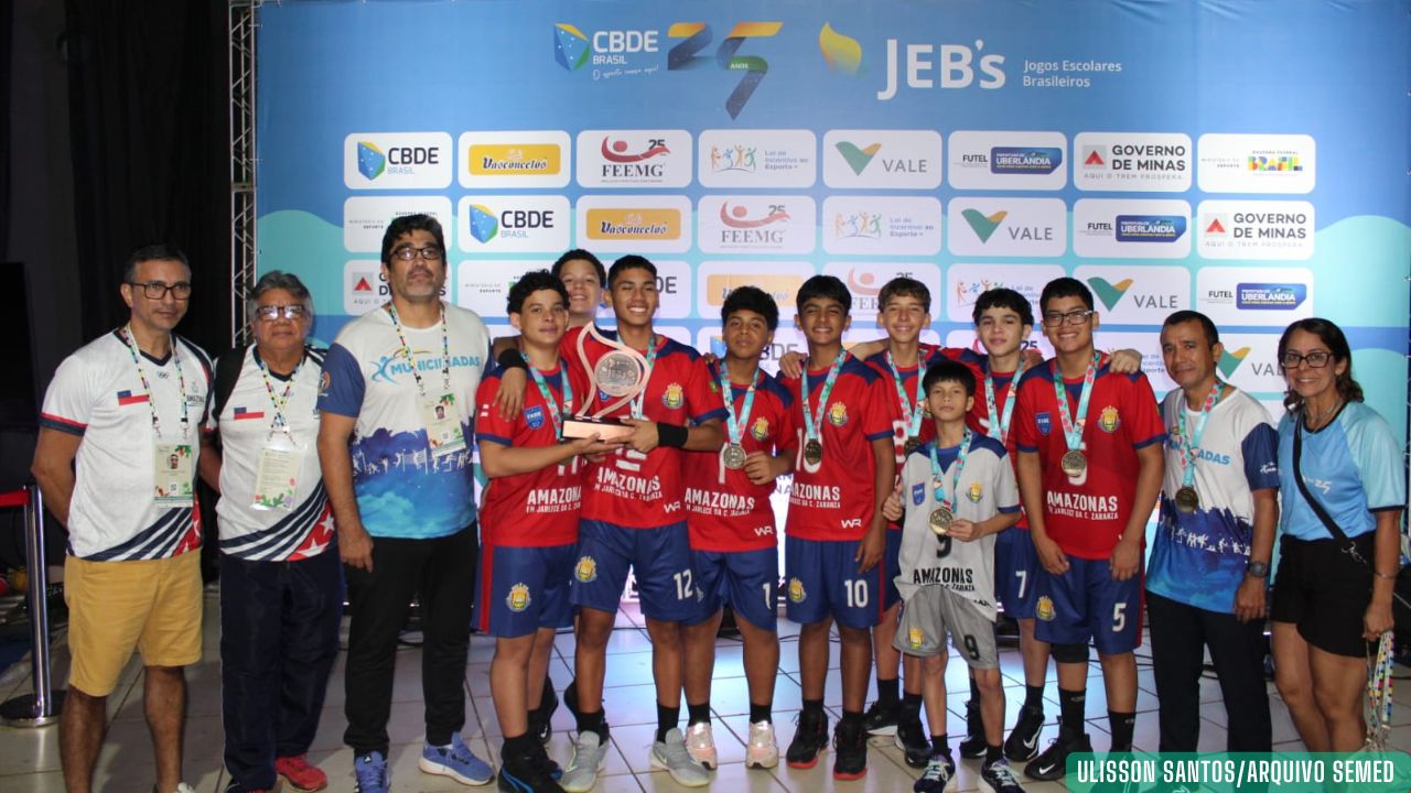 Estudantes da Prefeitura de Manaus são destaques em competições nacionais em diversas modalidades desportivas