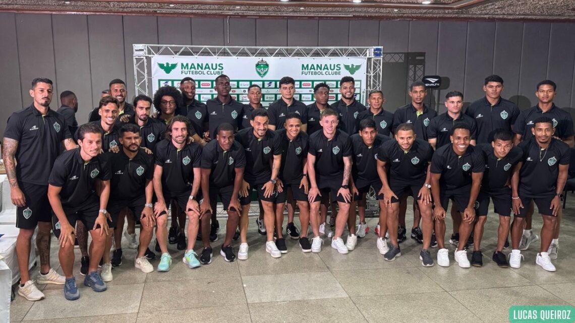 Reformulado, Manaus FC apresenta elenco e comissão técnica para a temporada de 2026