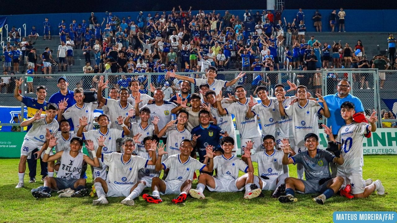 Nacional vai enfrentar o Vilhena-RO na estreia da Copa do Brasil Sub-17 2026