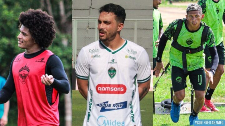 De saída: lateral-direito Vivico, meia Dodô e atacante Jonas deixam o Manaus FC