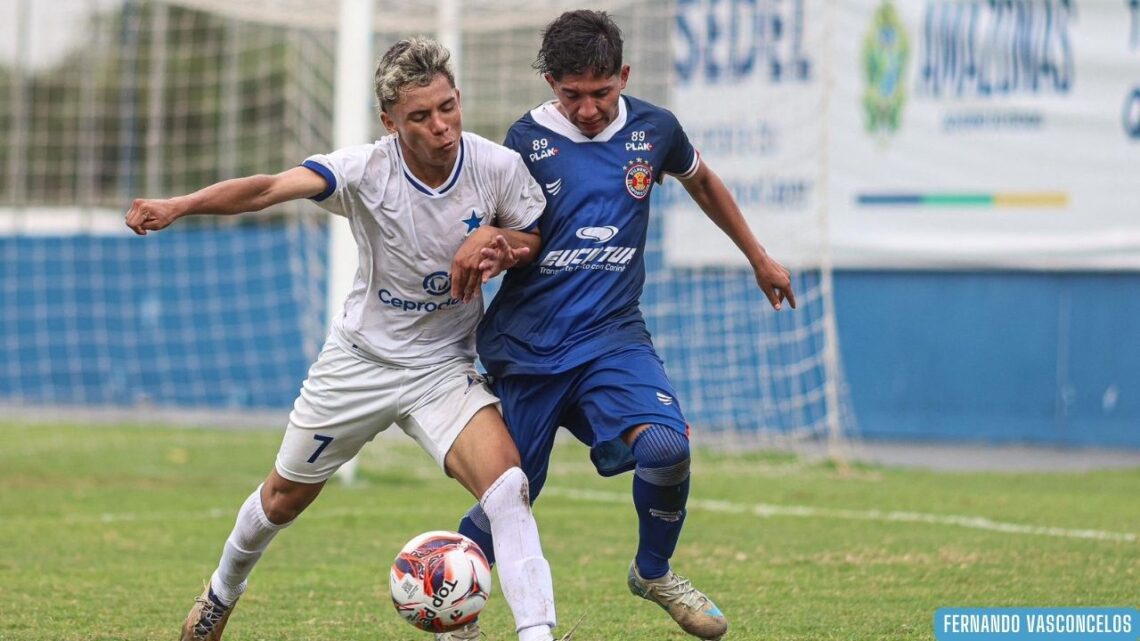 Nacional perde para o Vilhena-RO nos pênaltis e é eliminado em casa na primeira fase da Copa do Brasil Sub-17