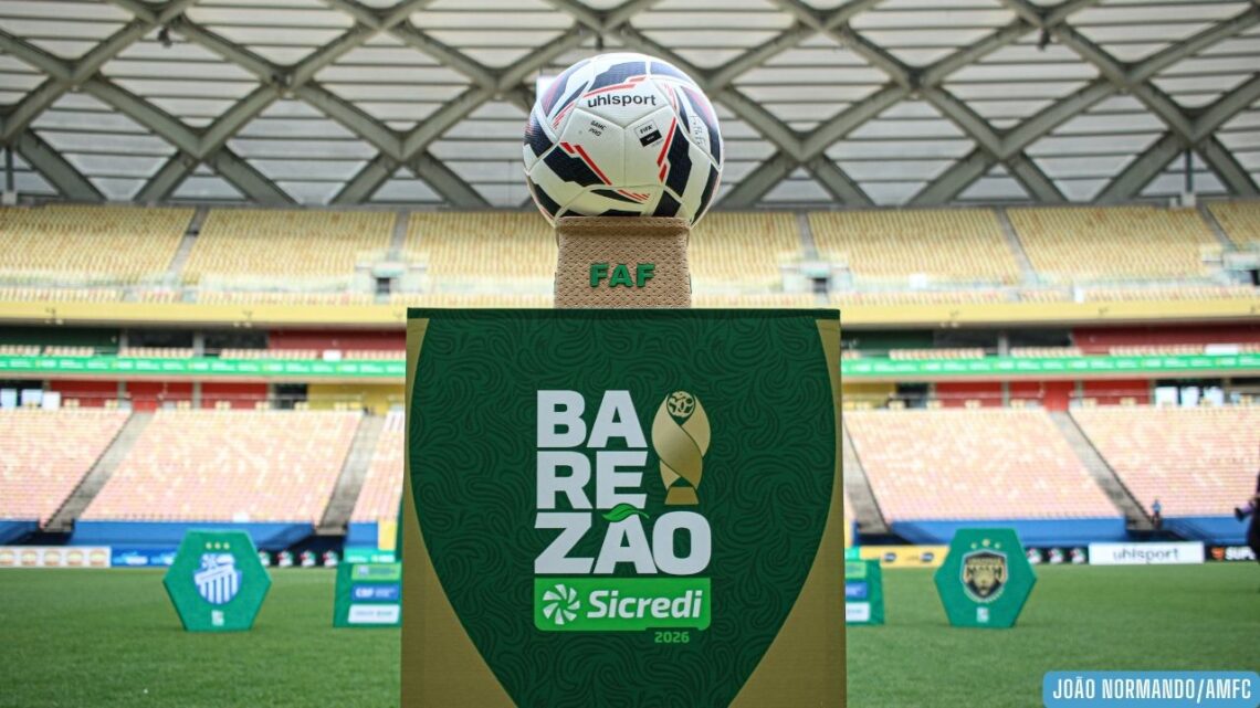 FAF anuncia venda de ingressos para a final do primeiro turno do Barezão 2026 entre Amazonas e Nacional
