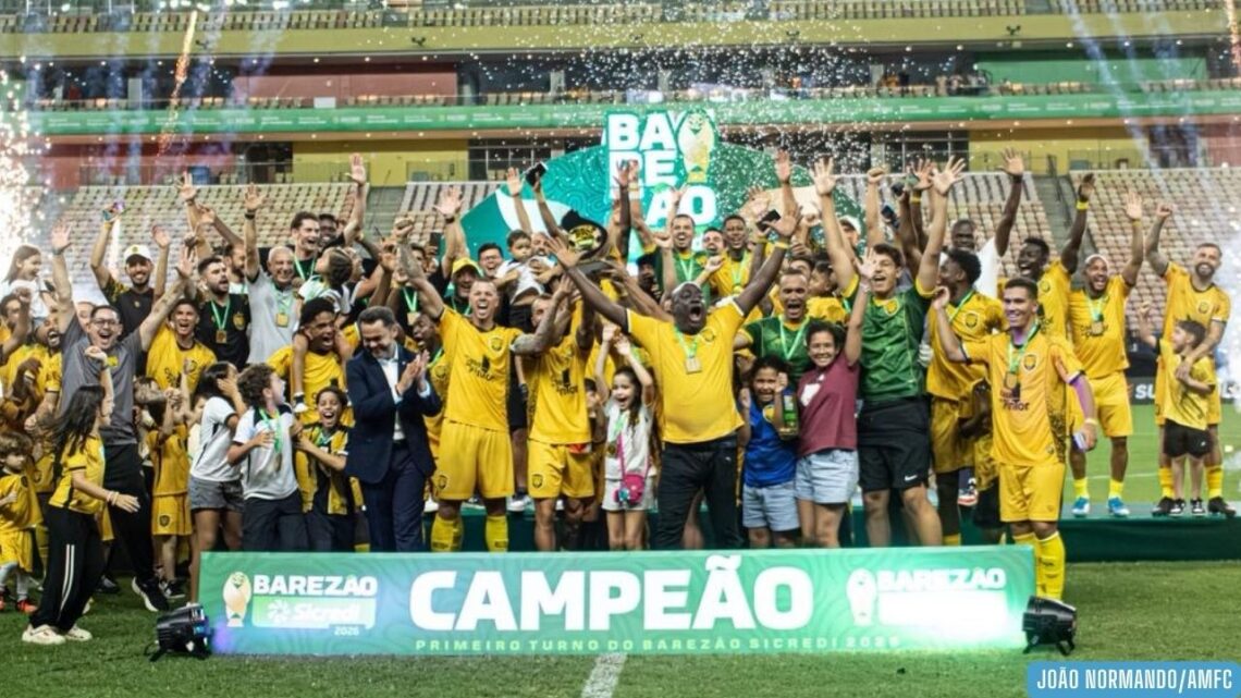 Amazonas vence o Nacional nos pênaltis e conquista o 1º turno do Barezão 2026