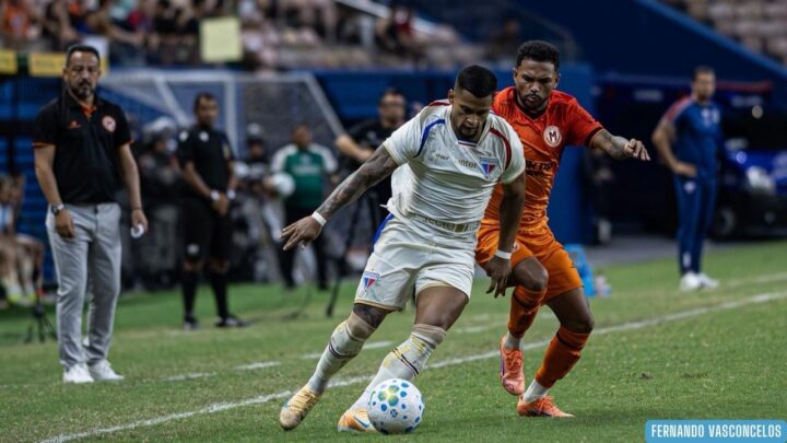 Manauara leva gol no fim, perde para o Fortaleza e se despede da Copa do Brasil 2026