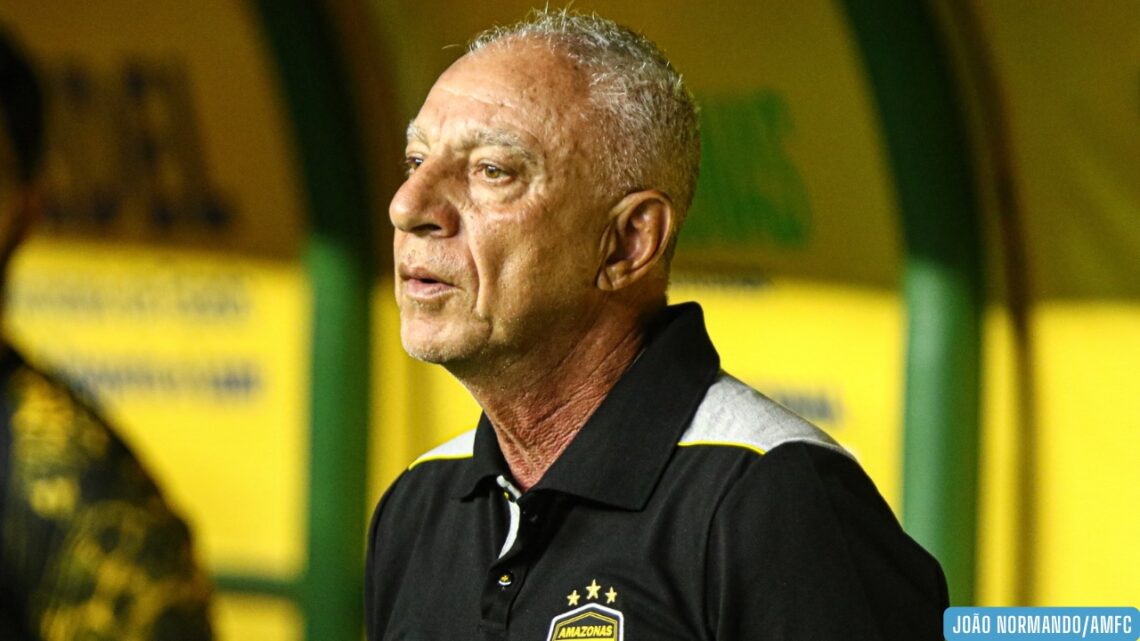 Após eliminação na Copa do Brasil, Amazonas anuncia saída do técnico Márcio Fernandes