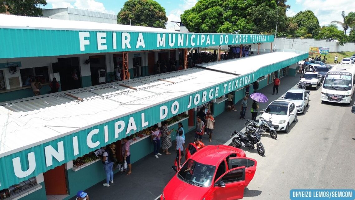 Prefeito David Almeida entrega a 29ª feira revitalizada e reforça modelo de requalificação da economia popular em Manaus