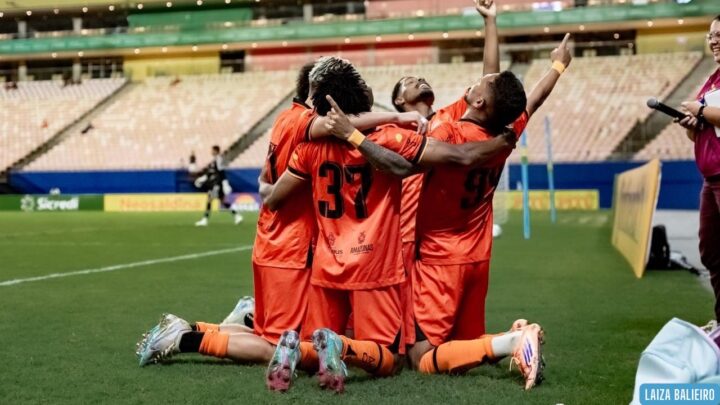 Manauara vence o Itabaiana-SE por 3 a 1 na Arena da Amazônia e conquista classificação inédita na Copa do Brasil