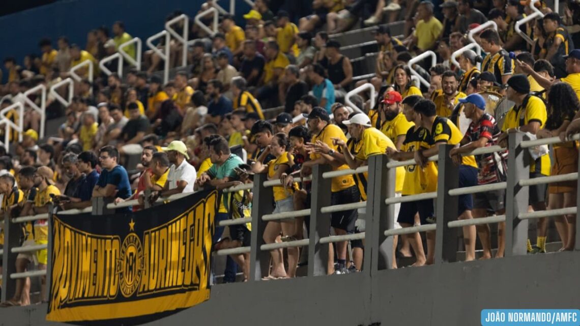 Amazonas FC anuncia lote de ingressos promocionais para duelo com o Caxias-RS, no domingo (3)