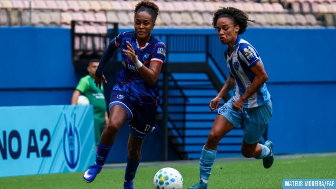 Brasileirão Feminino Série A2: Instituto 3B empata em 0 a 0 com o Paysandu, na Arena da Amazônia