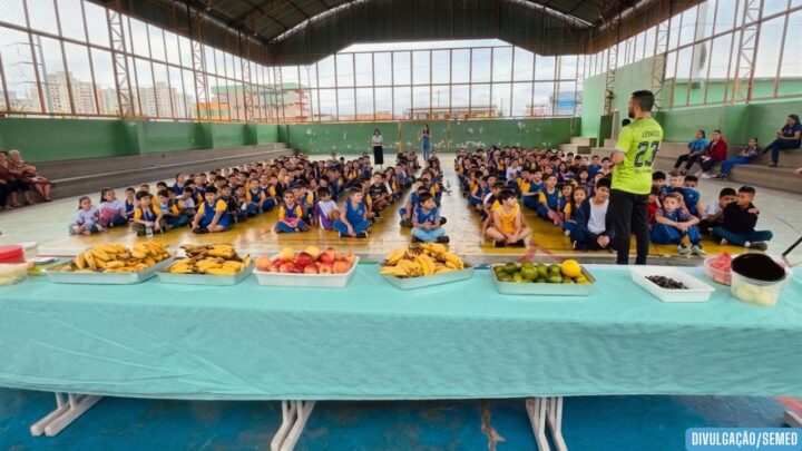 Projeto ‘Desafio Saudável’ mobiliza mais de 1,4 mil estudantes em escola da zona Leste de Manaus