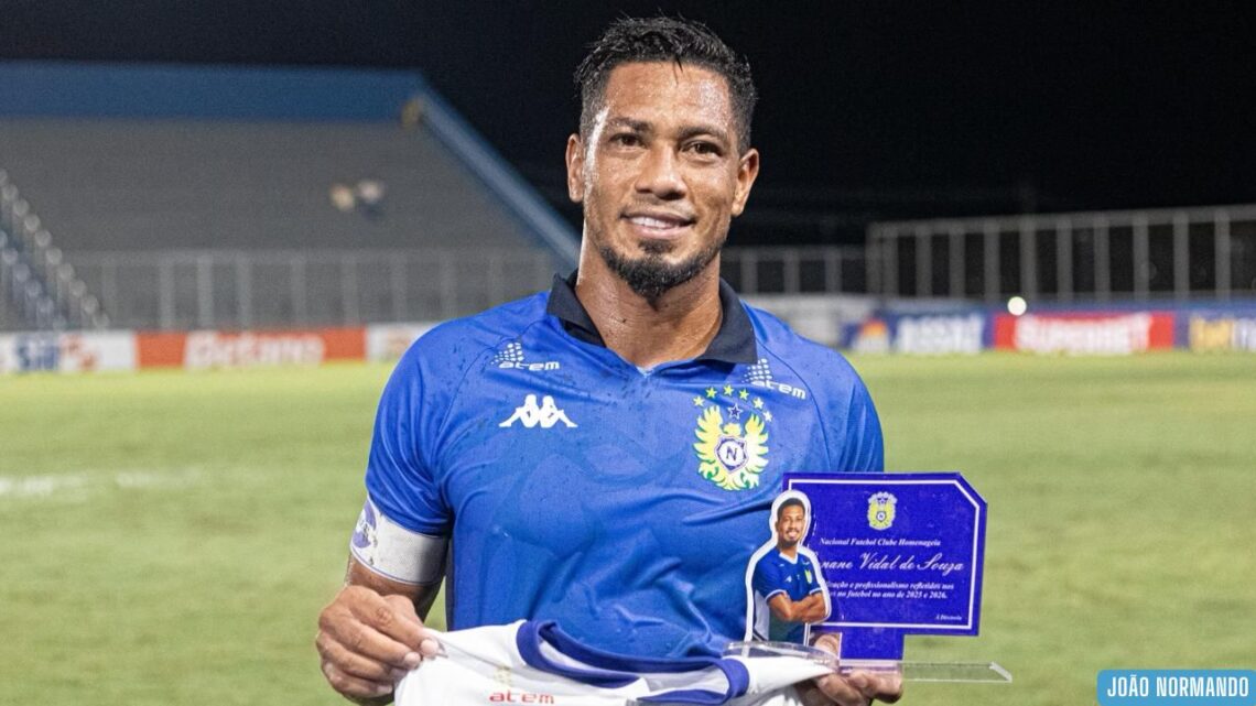 Sem renovação, Hernane encerra ciclo no Nacional e se despede: “Minha história aqui está marcada”