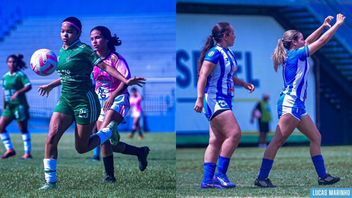Tarumã e São Raimundo vencem na 2ª rodada do Barezinho Delas Sub-20, na Colina