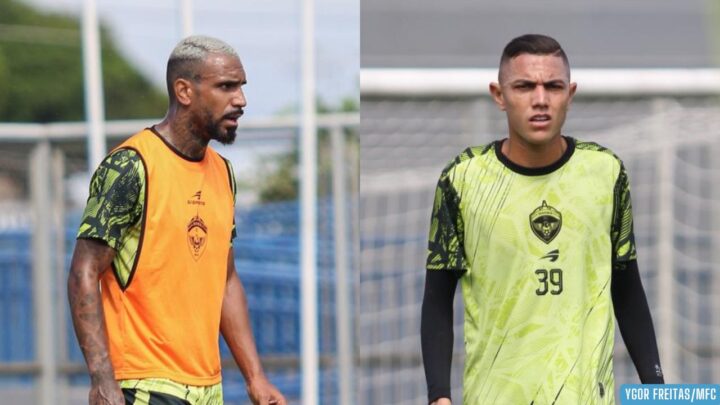 Manaus FC anuncia zagueiro Guilherme Café e atacante Minho; Wilson Jr. e Rhaillam rescindem