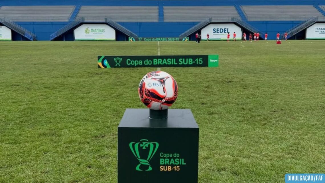 Fast Clube empata sem gols com o Porto Velho e segue invicto na Copa do Brasil Sub-15