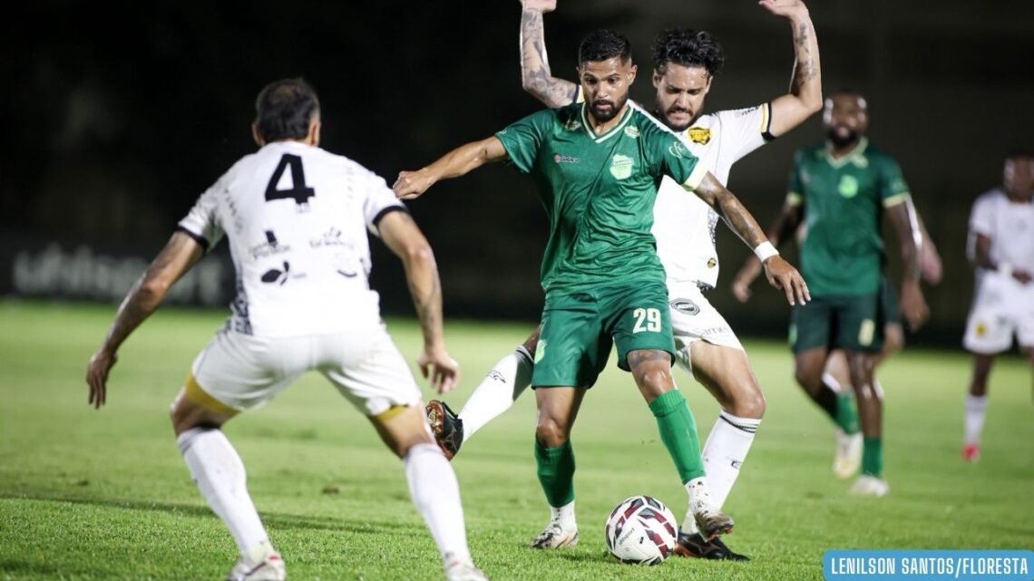 Amazonas perde para o Floresta-CE por 3 a 2 e acumula segunda derrota seguida na Série C
