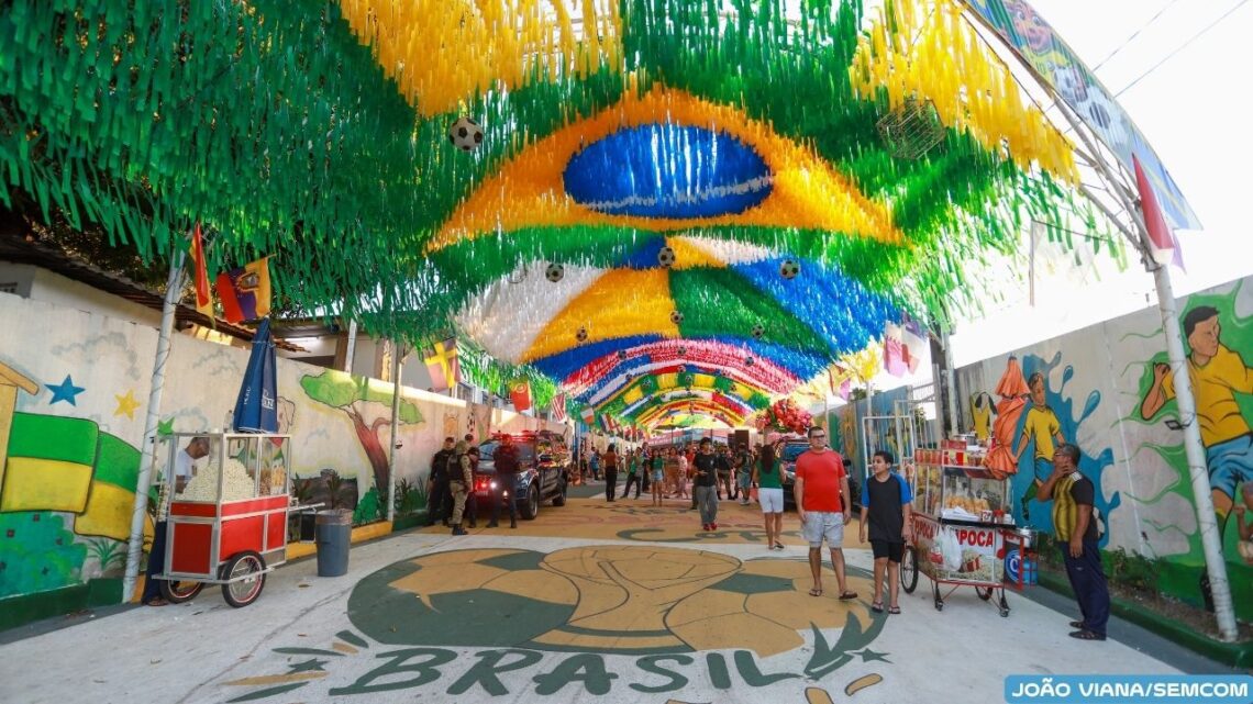 Prefeitura de Manaus inaugura “Rua da Copa”, no bairro da Compensa