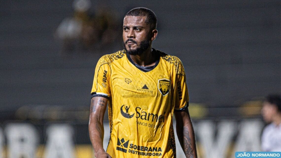 Marcelo Cirino deixa o Amazonas e acerta com o Brasiliense-DF para a disputa da Série D
