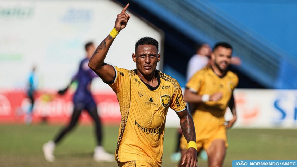 Amazonas faz 1 a 0 no Anápolis-GO e volta a vencer na Série C após cinco jogos