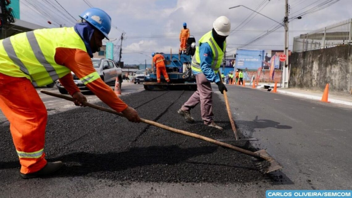 Prefeito Renato Junior leva prefeitura inteira para o bairro Cidade de Deus com serviços integrados de asfalto, limpeza urbana e ações sociais