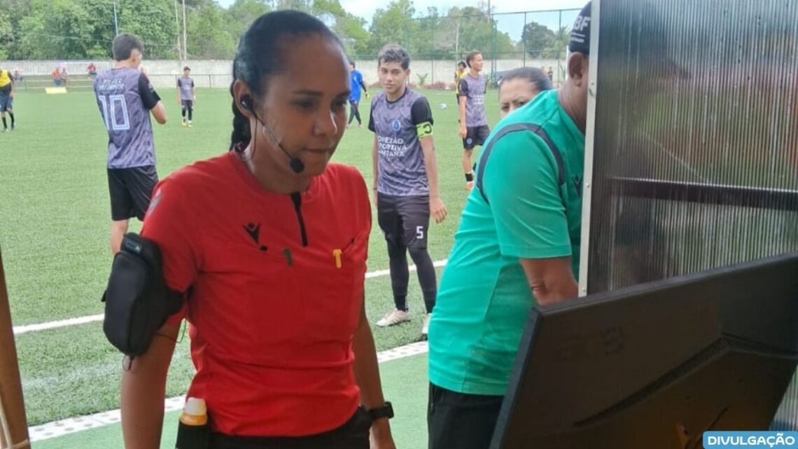 Primeira árbitra amazonense a atuar como VAR estreia na final da Copa da Floresta Bemol 2026