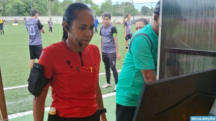 Primeira árbitra amazonense a atuar como VAR estreia na final da Copa da Floresta Bemol 2026