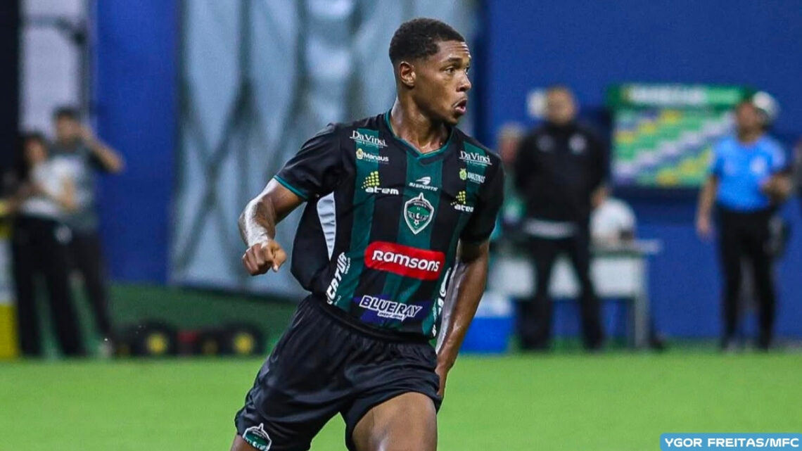 Volante Wallace renova com o Manaus e é mais um confirmado no projeto para 2027