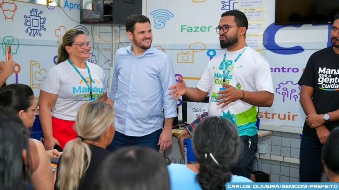 Prefeito Renato Junior aproxima gestão da população com quinta edição do ‘Manaus que a Gente Cuida’ no Colônia Terra Nova