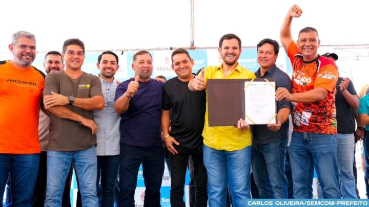 Prefeito Renato Junior autoriza início das obras de complexo esportivo no Jorge Teixeira e garante um novo espaço de convivência para mais de 113 mil pessoas