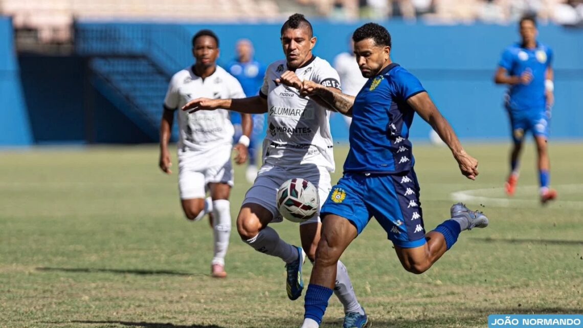 Nacional perde para o ABC em casa e sai em desvantagem no duelo do acesso à Série C